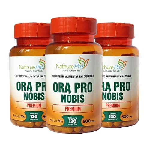 Kit 3 Ora Pro Nóbis 120 Cápsulas