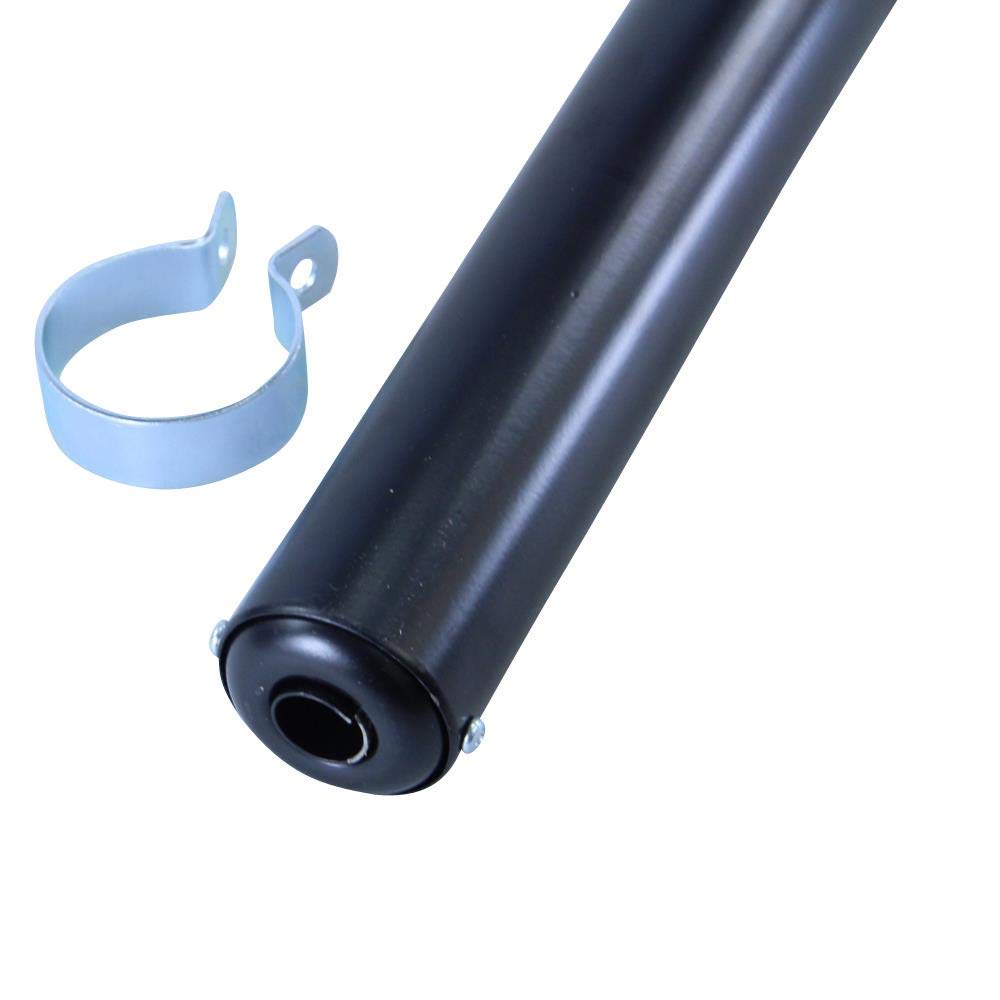 Zündapp Race Pot d'échappement pour KS CS GTS 25 50 Noir 36 mm