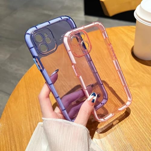 Coque de téléphone de luxe pour iPhone XS antichoc transparente - 2