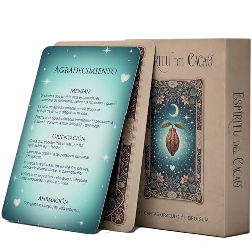 Oráculo de Cacao: Mensajes para el Corazón y la Mente