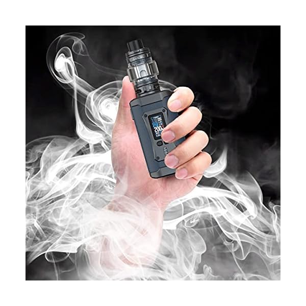 E Zigarette, Smok 230W MORPH 2 KIT mit 7,5 ml TFV18 Verdampfer Tank und 2 * wiederaufladbaren Efest-Batterien… – Bild 3