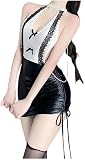 cxbyjyg Biancheria intima sexy sexy no-prendere caldi piccoli seni puro desiderio di datare abito segretario uniforme seducente pigiama set