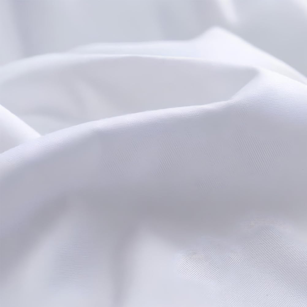 Comfortable Down Comforter Queen Quilted Quilt Cover Four Seasons Down Comforter Bedding Hotel Medium Warmth White Cotton,White,Queen(78.74"×90.55")