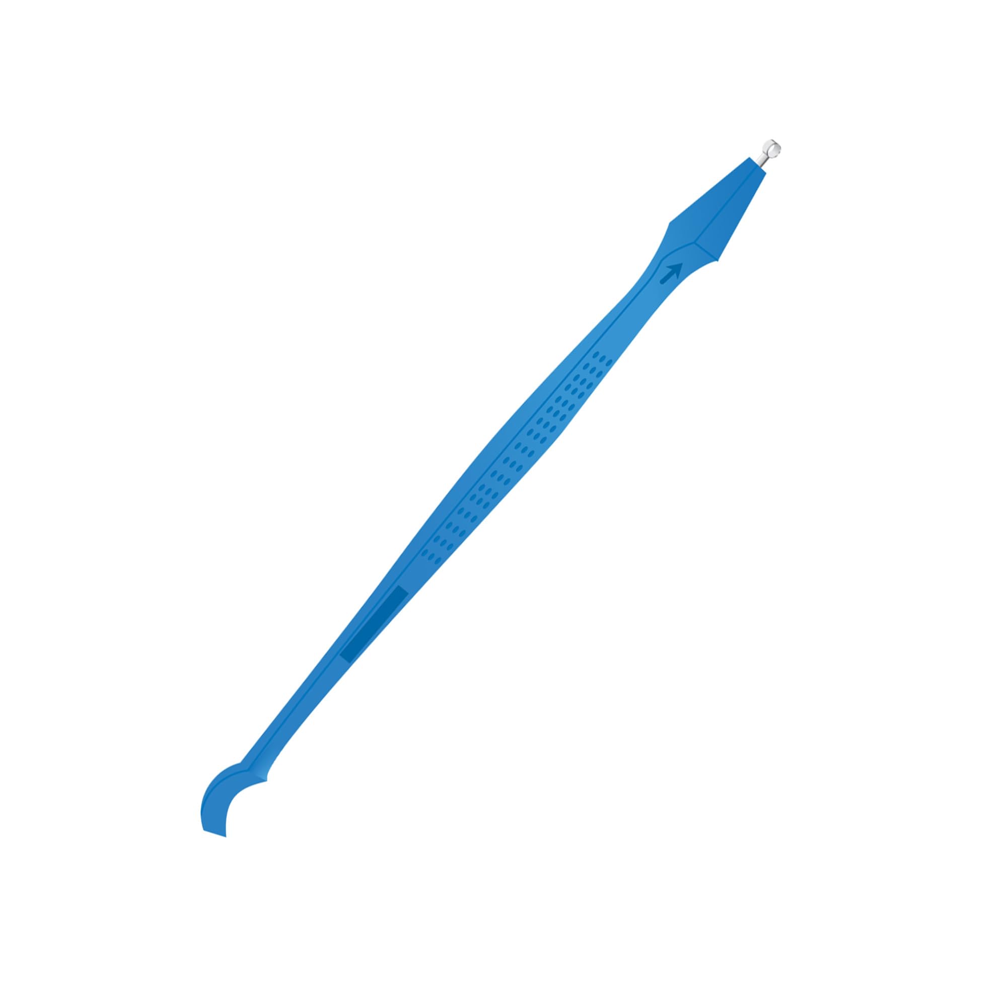 GIMA - Curette dermatologique avec raclette, stérile, jetable, diamètre 3 mm, paquet de 10, 22563