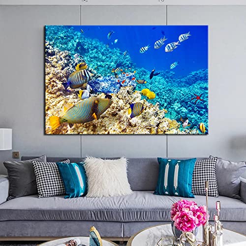 Impression toile paysage de qualite superieure decoration murale moderne 60x80 cm