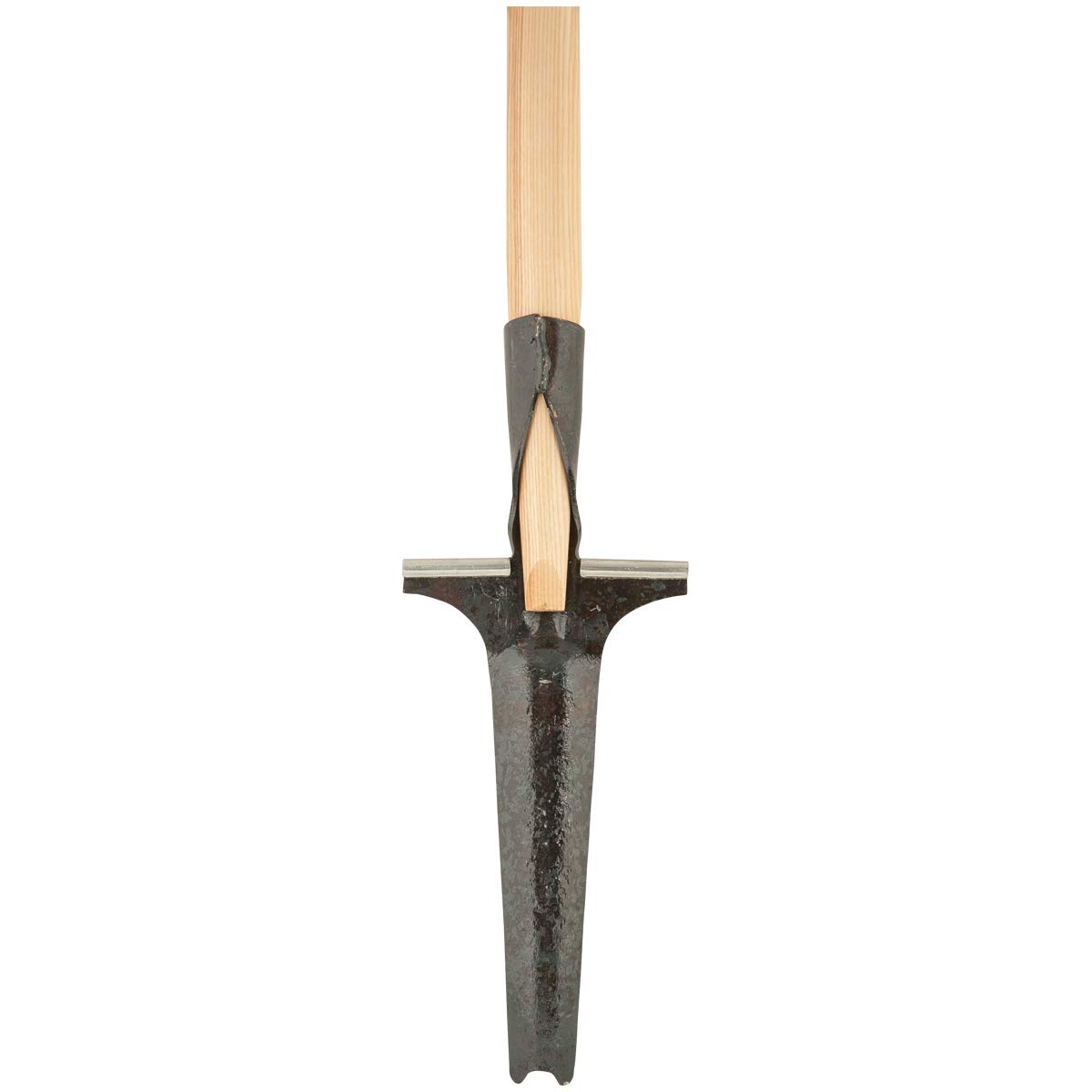 SHW-FIRE Set: Unkrautausstecher 82cm Stiel und Fugenkratzer 135cm Stiel | Made in Germany | Für chemiefreie Unkrautentfernung im Beet & in Fugen | Geschmiedeter Spezialstahl