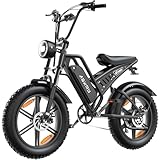 RPINT 20' Fat Tire Electric Bike for Adults, 1500W Peak Motor E-Bike with 48V 15Ah...