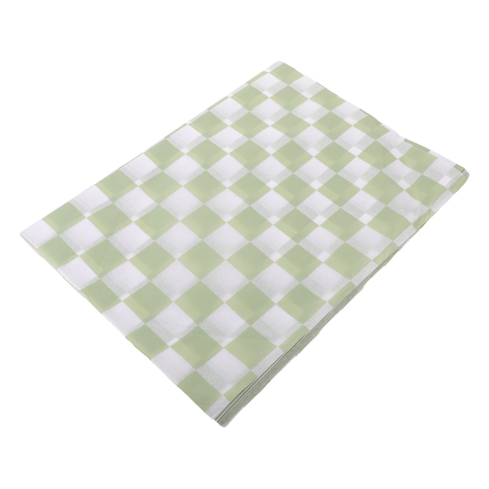 PLAFOPE 100 Stück Elegantes Geschenkpapier mit Weicher Matter Oberfläche in Grünem Salbeiton Multipurpose Papier mit Modernem Boho Muster für Kaffeehausverpackungen und E-commerce Displays
