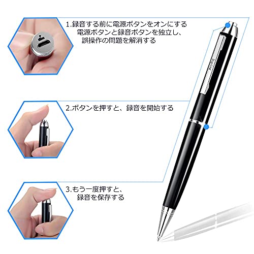 Daping ボイスレコーダー DP32-Pro(16GB) の商品画像 3