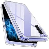 【全透明! 耐衝撃性! 】McDuLL Xperia 10 IV ケース クリア 頑丈PC背面+ TPU 対応SO-52C SOG07 XQ-CC44 ストラップホール付き 傷防止 四隅滑り止め 耐衝撃 薄型 ソニーエクスペリア 10 IV カバー