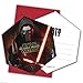Produktbild Procos 86218  Einladungskarten mit Umschlag Star Wars The Force Awakens, 6 Stück, schwarz/rot