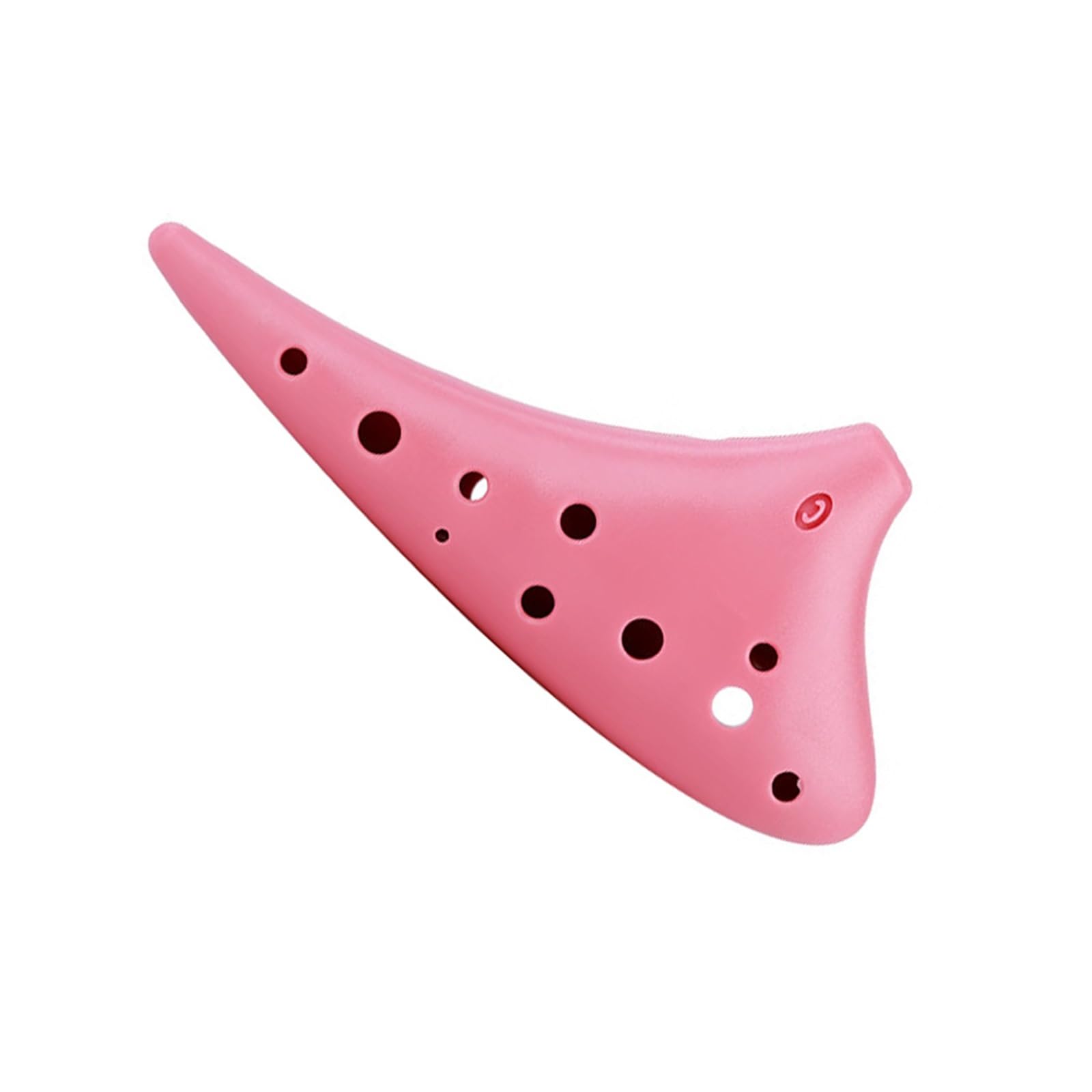 Ocarina Strumento Musicale Portatile Ocarina A 12 Fori Con Tonalità Alta Rosa SC