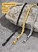 U7 Unisex Rope Bracelet 18K Gold Plated Stainless Steel 3mm Twisted Braided Rope Chain Bracelets for Men Women 8.3