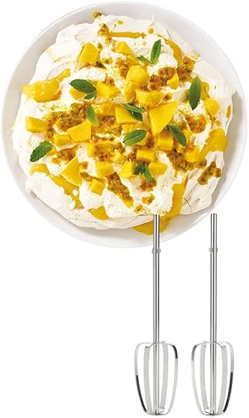 Kenwood QuickMix Lite, Lightweight Hand Mixer Twin Beaters with Slow Speed Start, SureEject Tool, Cord Wrap, HMP10.00WH, 300W Motor, Dishwasher Safe, White