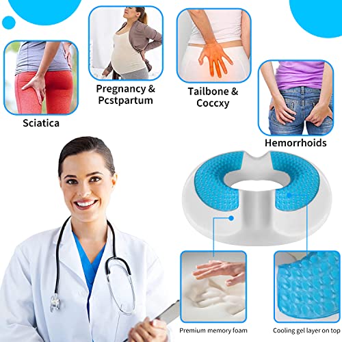 image for Seat Cushion Office Chair Cushion, Aerostralia Memory Foam Seat Cushio