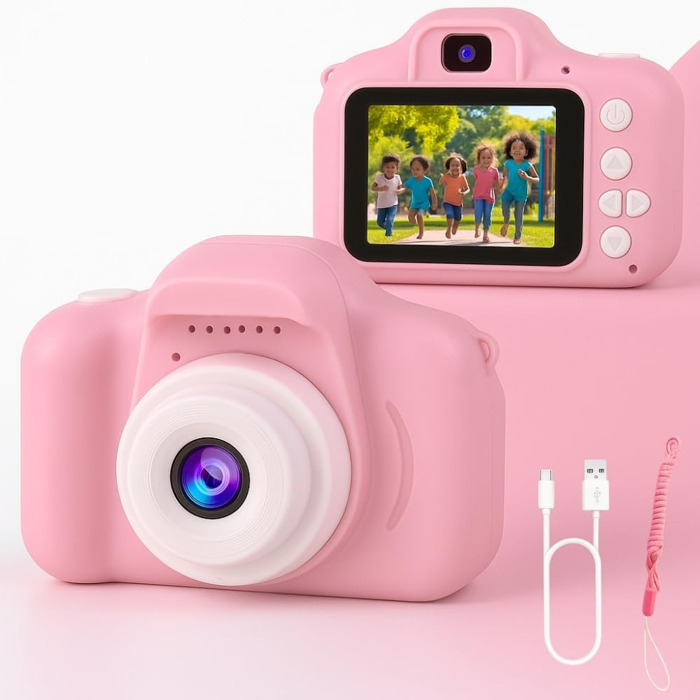 Toy Imagine Kids Digital Camera | 1080p Video & 3.0MP Photos | 2-Inch Screen, USB Rechargeable & Portable | Fun Mini Toy Camera for Boys & Girls Age 3–10 | Educational Birthday Gift-image-39