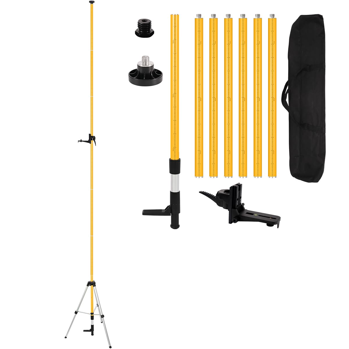 Telescoping Laser Level Pole - 13.8ft Reach -9