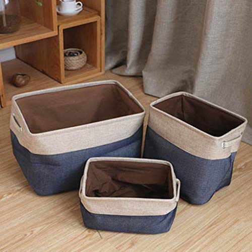 Serenable Cesta de Armazenamento Dobrável Roupas Cesto de Roupa Brinquedos Balde Organizador - Marin