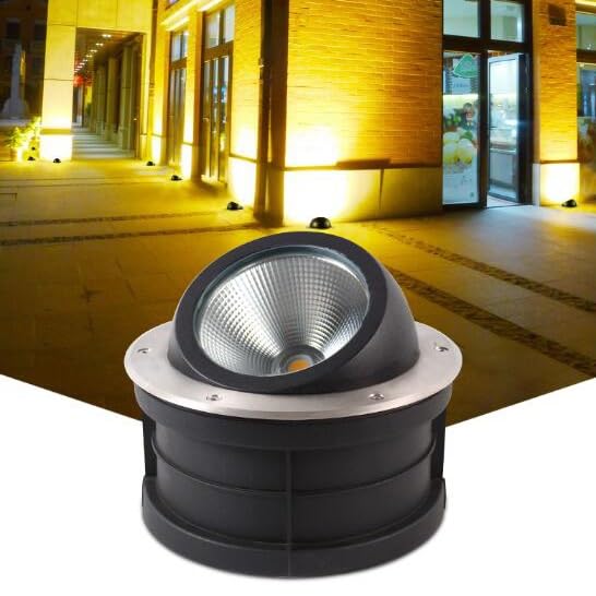 Spots encastrés au sol réglables AC 220V pour sécuriser les zones sombres et entrées de garage