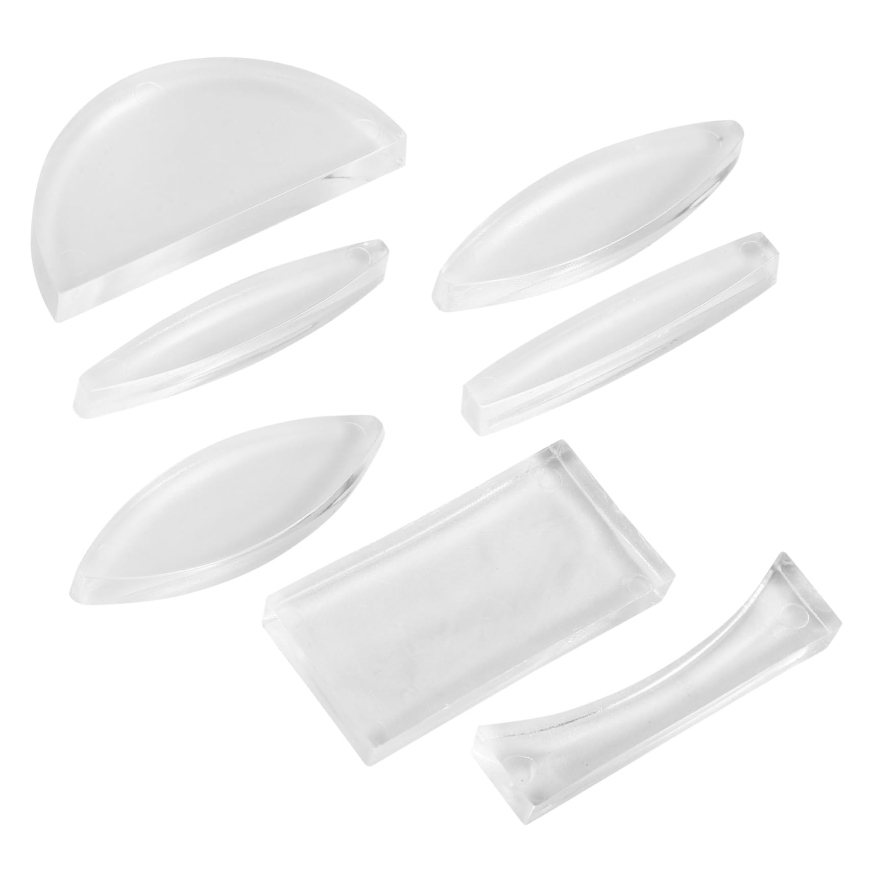 HOOTNEE 14 Pcs Lab Essentials: Acrylic Concave Convex Lenses for Physics Optical Experiments