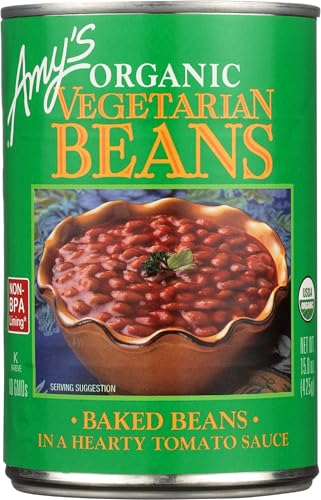 Amys, Beans Baked Vegetarian Organic, 15 Ounce