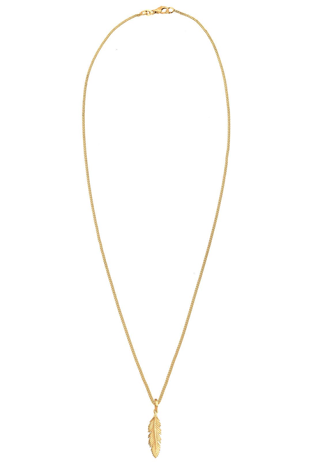 Elli Collar Mujer Colgante Pluma Juguetón en Plata Esterlina 925