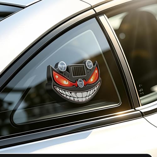 Ojos LED para coche con carga solar y sensor dinámico inteligente USB 5