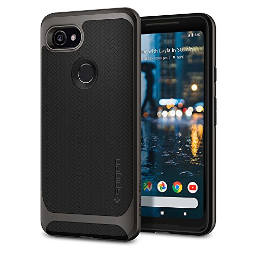 Spigen Neo Hybrid Designed for Google Pixel 2 XL Case (2017) - Gunmetal