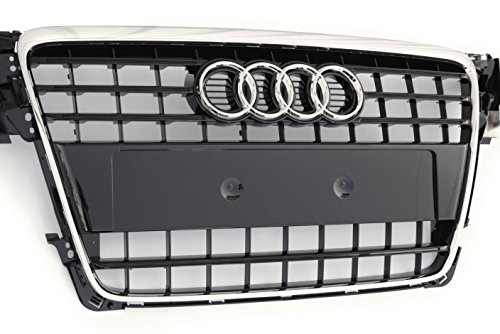 Original Audi Ersatzteile Audi A4 8K Chrom Grill, brillant-schwarz glänzend