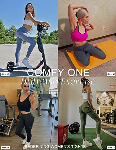 Comfy One Seamless Leggings With 4 Pockets For Women High Waisted Cargo Elastic Pants For Running Yoga Workout Sku22Pinks #TOP4