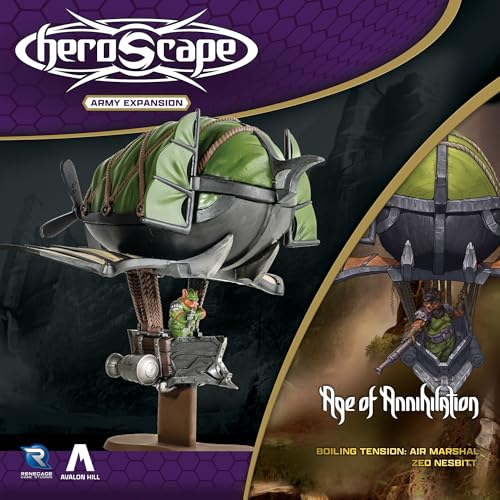 Heroscape Age of Annihilation Air Marshal Zed Nesbitt miniatura 5