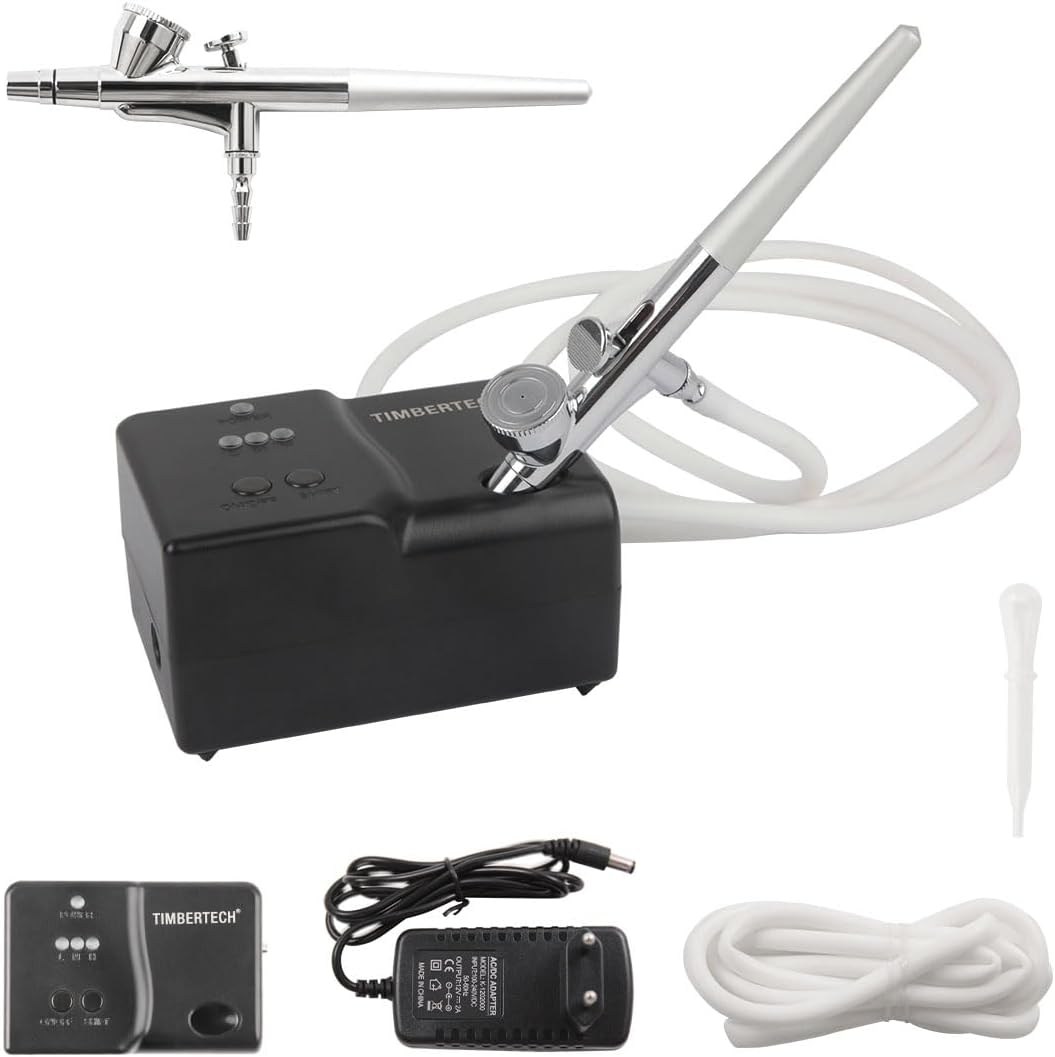 Timbertech Basic Makeup System MK-100 with foundation Airbrush Makeup Revolution Simple clean and fast to perfect makeup