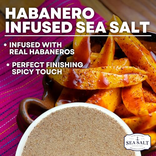 Sal de Mar Picante con Habanero Infundida 5 Oz Pouch miniatura 3
