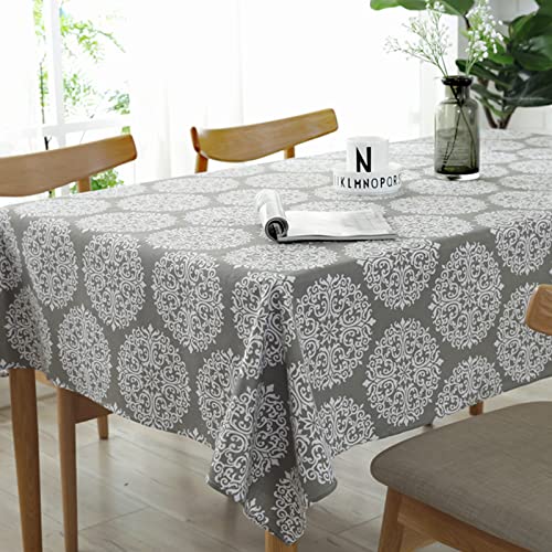 Tovaglia Grigia Retrò, LIOUCONGBD Tovaglia