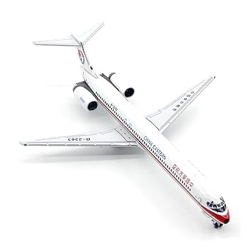 TDA航空機モデル 約30cm 34754-1026 DeAGOSTINI 45号 JAL TDA B727-100 2機セット 1:400