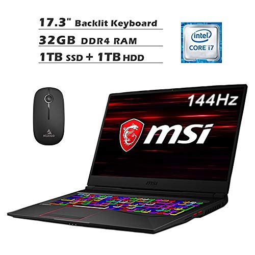 2020 MSI GE75 17.3 Inch 144Hz FHD 1080P Gaming Laptop