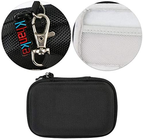 Khanka Hard Travel Case For Samsung Portable SSD T5 / T3 250GB 500GB 1TB 2TB. (Fits 1SSD-short)