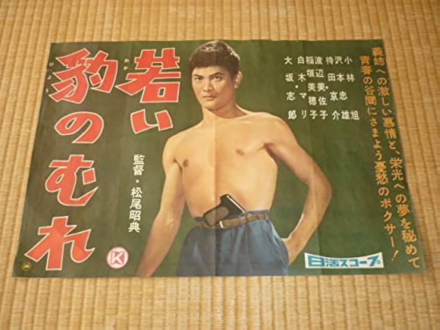 Amazon.co.jp: 1959年（昭和34年）日活スコープ「若い豹のむれ」野外用