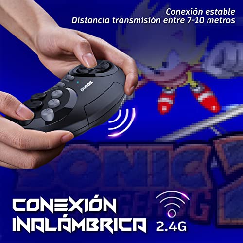 Consola-Retro-SG800-Megadrive-inalambrica-Incluye-conexion-HDMI-688-Juegos-preinstalados-Posibilidad-de-anadir-mas-Juegos-Formato-43-169-preseleccionable-Funcion-guardado-de-Partida Consola-Retro-SG800-Megadrive-inalambrica-Incluye-conexion-HDMI-688-Juegos-preinstalados-Posibilidad-de-anadir-mas-Juegos-Formato-43-169-preseleccionable-Funcion-guardado-de-Partida