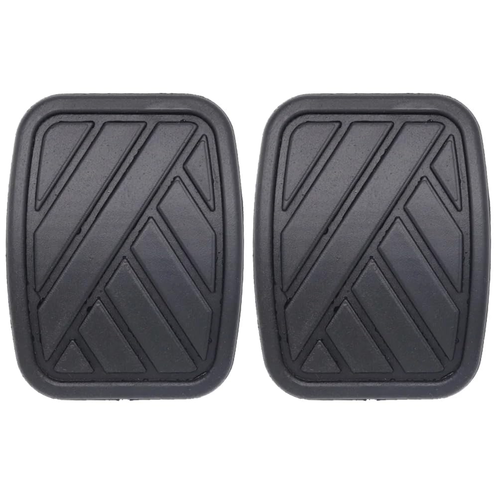 Cenei Pastiglie Pedale Freno Frizione per Fiat Sedici, Gomma Copertura Copripedali Pedali Auto Rivestimento Coperture 2 Pezzi