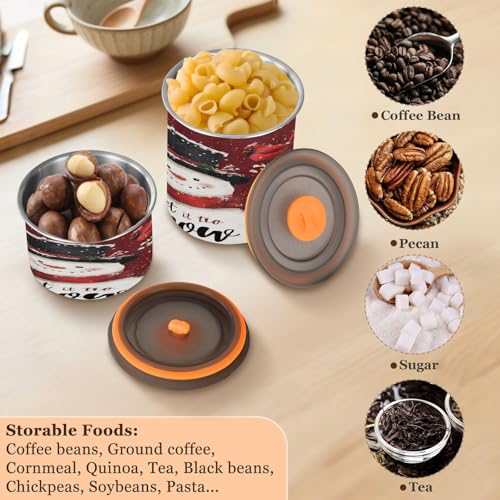 Contenedor para café 500ml con tapa negro y diseño de muñeco de nieve miniatura 5