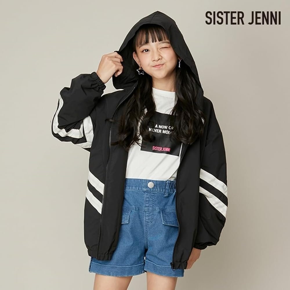 Jennie フード付き パーカー (Sサイズ) Jennie フード付き パーカー (S