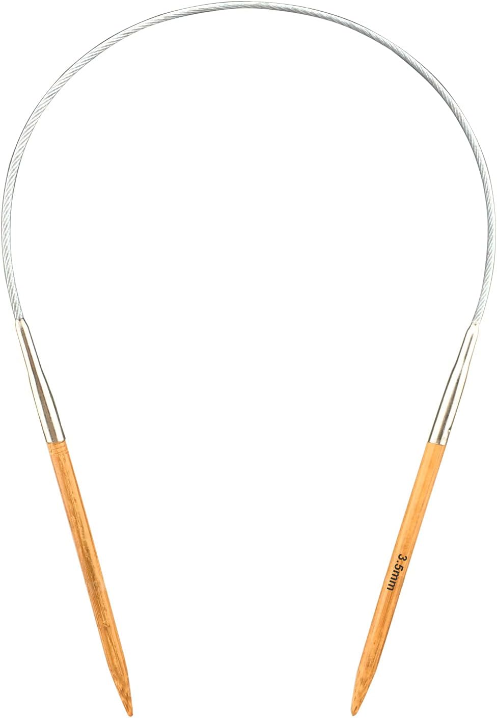 Mdoker Bamboo Circular Knitting Needle Size 4 24 Inch