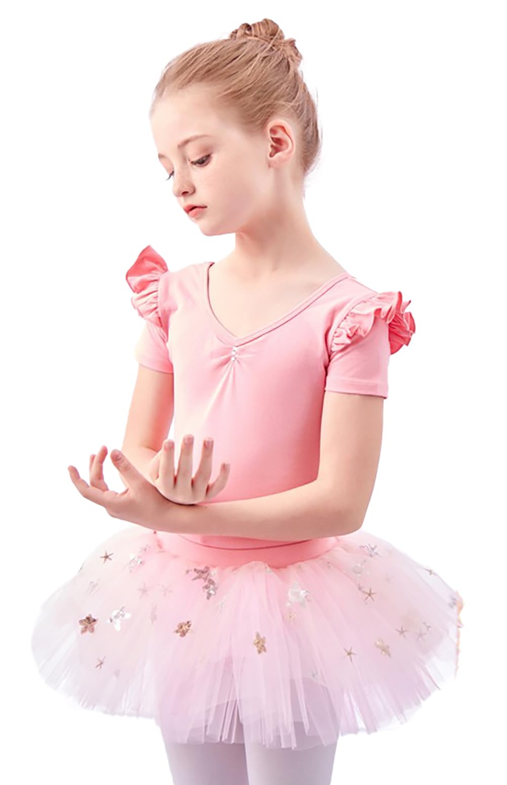 Vestito Tutu per Ragazze, soffice e Morbido, in Tulle, da Ballo, da Ballerina Professionista, per Feste, Carnevale, Principessa, Gonna