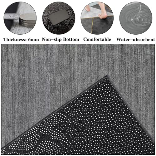 Tapis de couloir antidérapant et ultra résistant 50x120 cm lavable - 7