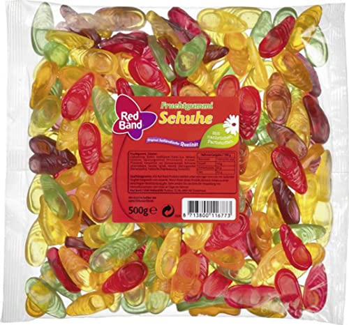 Red Band Fruchtgummi Schuhe 500g miniatura 1