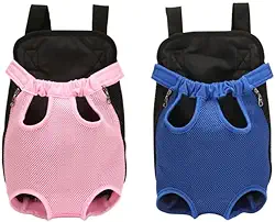 Canguru Pet para Transporte de Cães e Gatos – Alças Ajustáveis, Tecido Respirável e Design Ergonômico