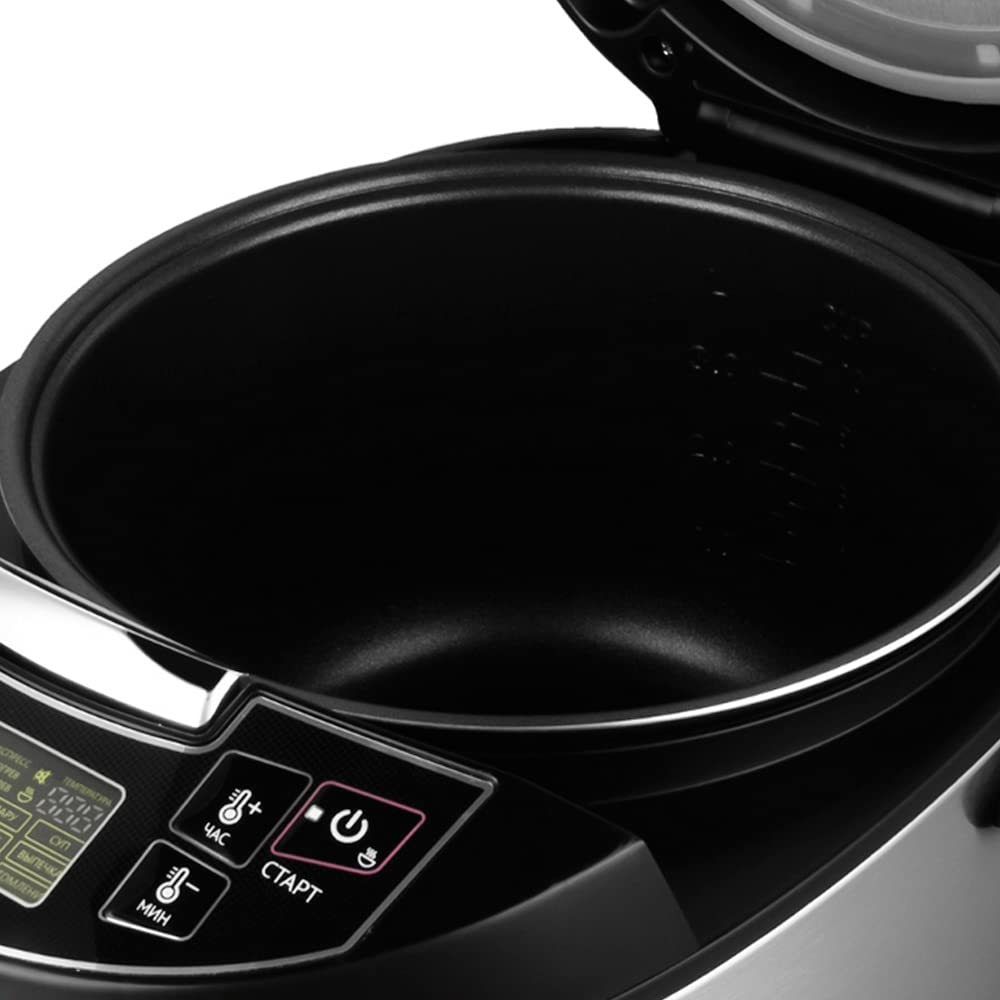 REDMOND RMC-RMC-M4512 (russo) con 40 programmi (pane, cottura a vapore, ecc.), Display LCD touch da 5 litri, Multivarka