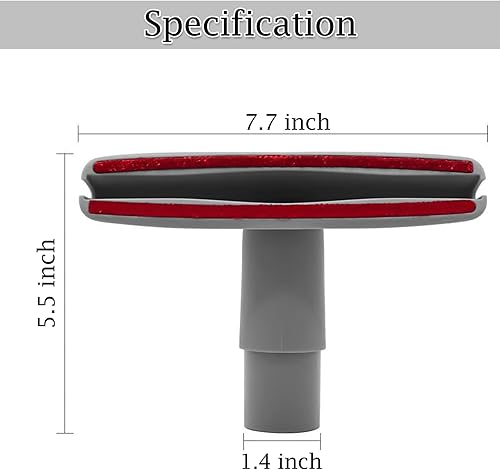 Miniatura 2 de Accesorio de cepillo de repuesto para herramienta de tapicería compatible con Shark Navigator NV350, NV355, NV352, NV356E, reemplazo de aspiradora