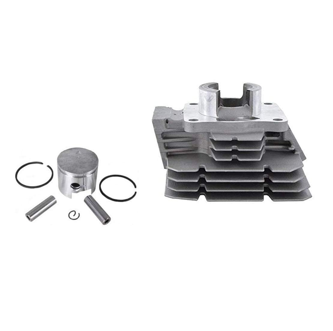 MJ automobile Cylinder kit with Piston for RX 100, Silver bore Piston kit for Engine Rebuild or Replacement, high-Performance Cylinder Block Set for Smooth Riding and Long-Lasting Performance-image-44